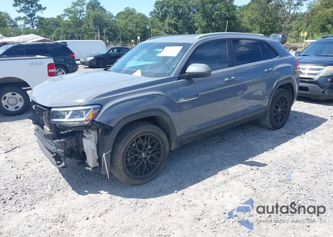2021 Volkswagen Atlas Cross Sport 3.6L V6 Se W/Technology z USA, uszkodzony, nr VIN 1V2JE2CA4MC231413